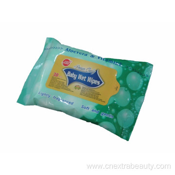 Fragrance Baby Cleaning Biodegradable Wet Wipes